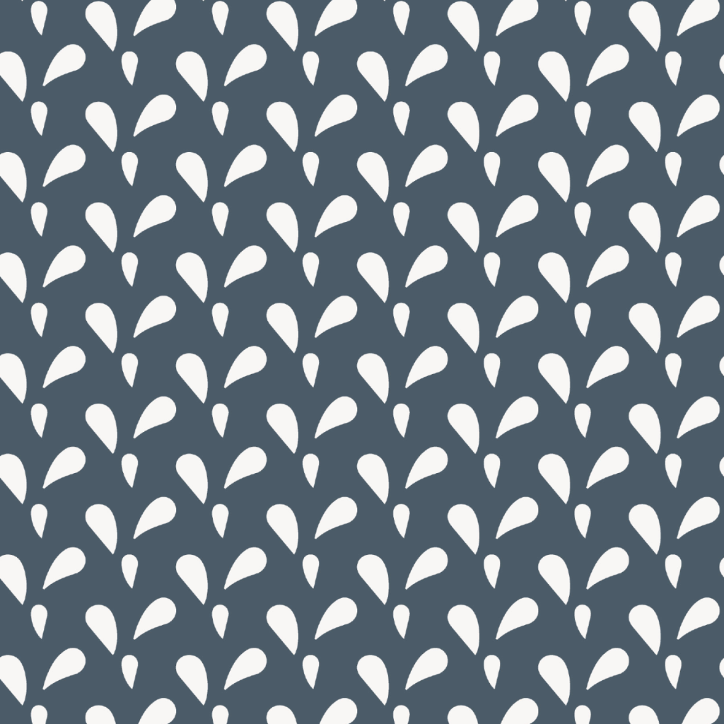 This image shows the pattern "Splash" from the Quayside collection designed by Seaweed & Spruce Design Studio.